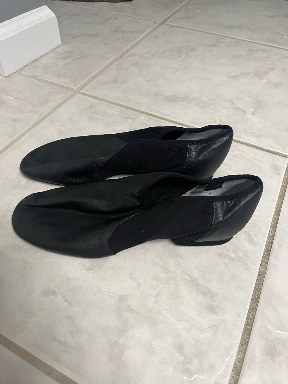 Bloch Black Slip-On Dance Shoes